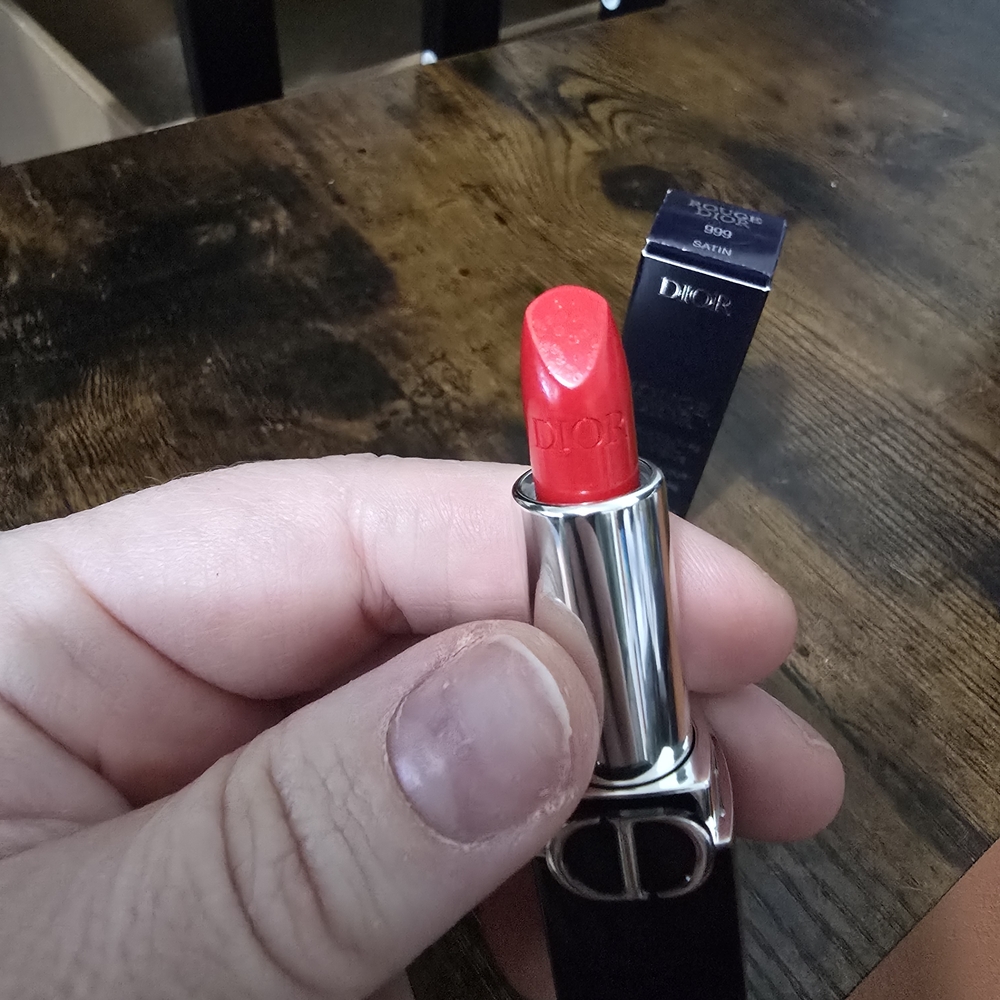Dior Satin Rouge Dior Lipstick in Red - Picture 6 of 6